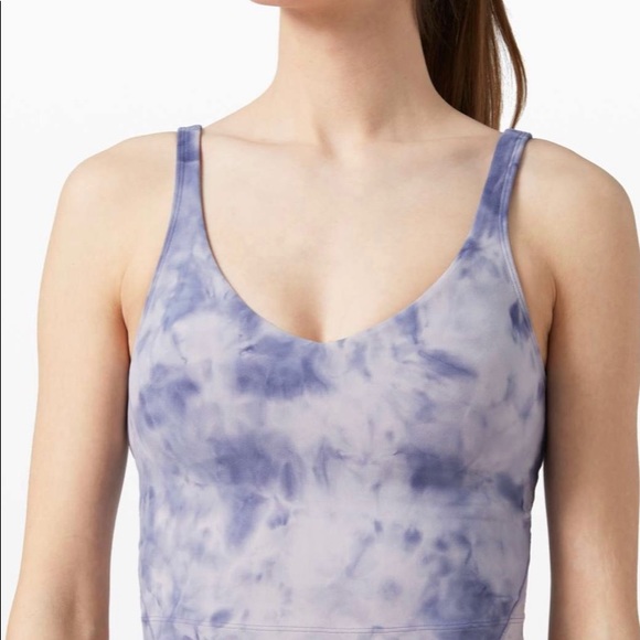 🍋LULULEMON🍋 Iced Peri Purple Align Tank Size 4 - Picture 3 of 8